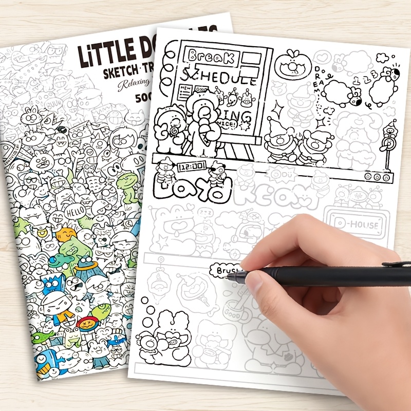 Stress-Relief Doodles Coloring - Adult Coloring Book Stress Relief recension och pris
