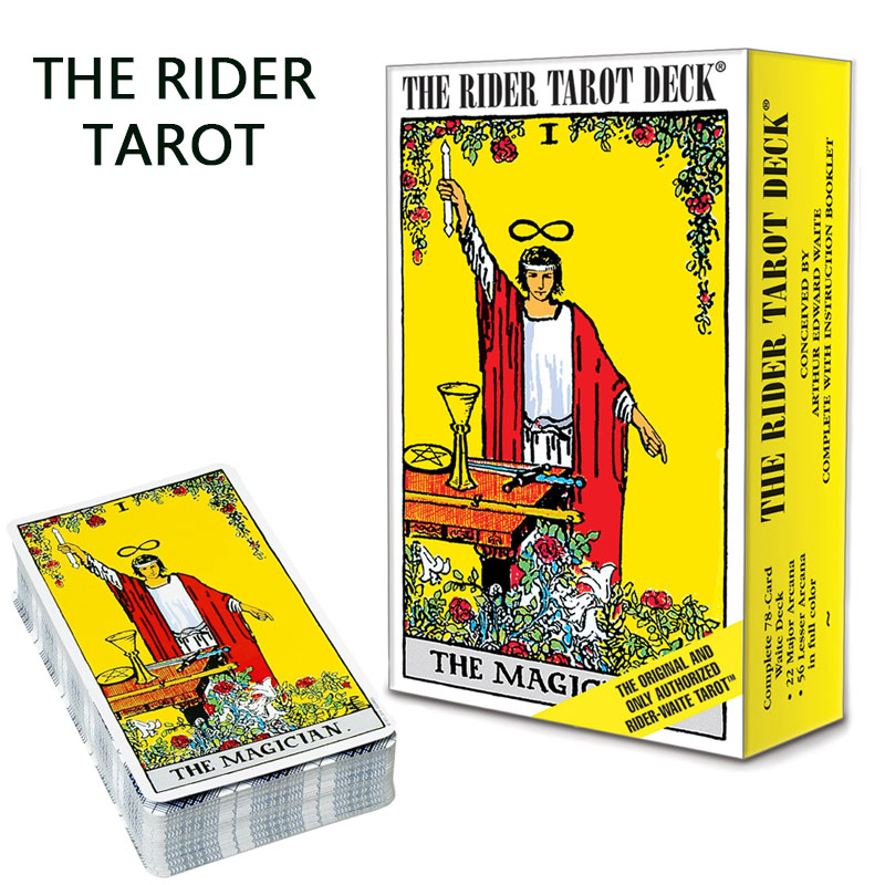 Authentic Rider-Waite Tarot De - Tarot Deck With Guidebook recension och pris