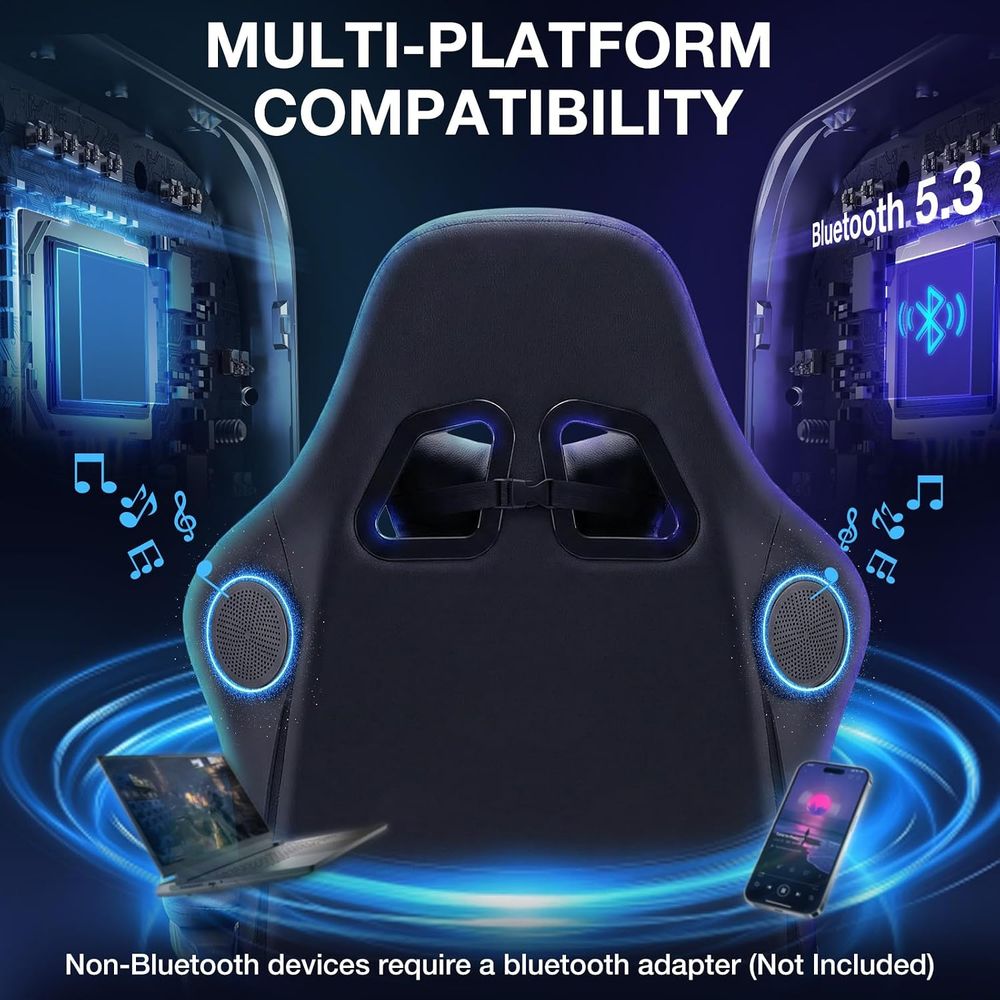 RGB Gaming Chair with Bluetoot - Music recension och pris