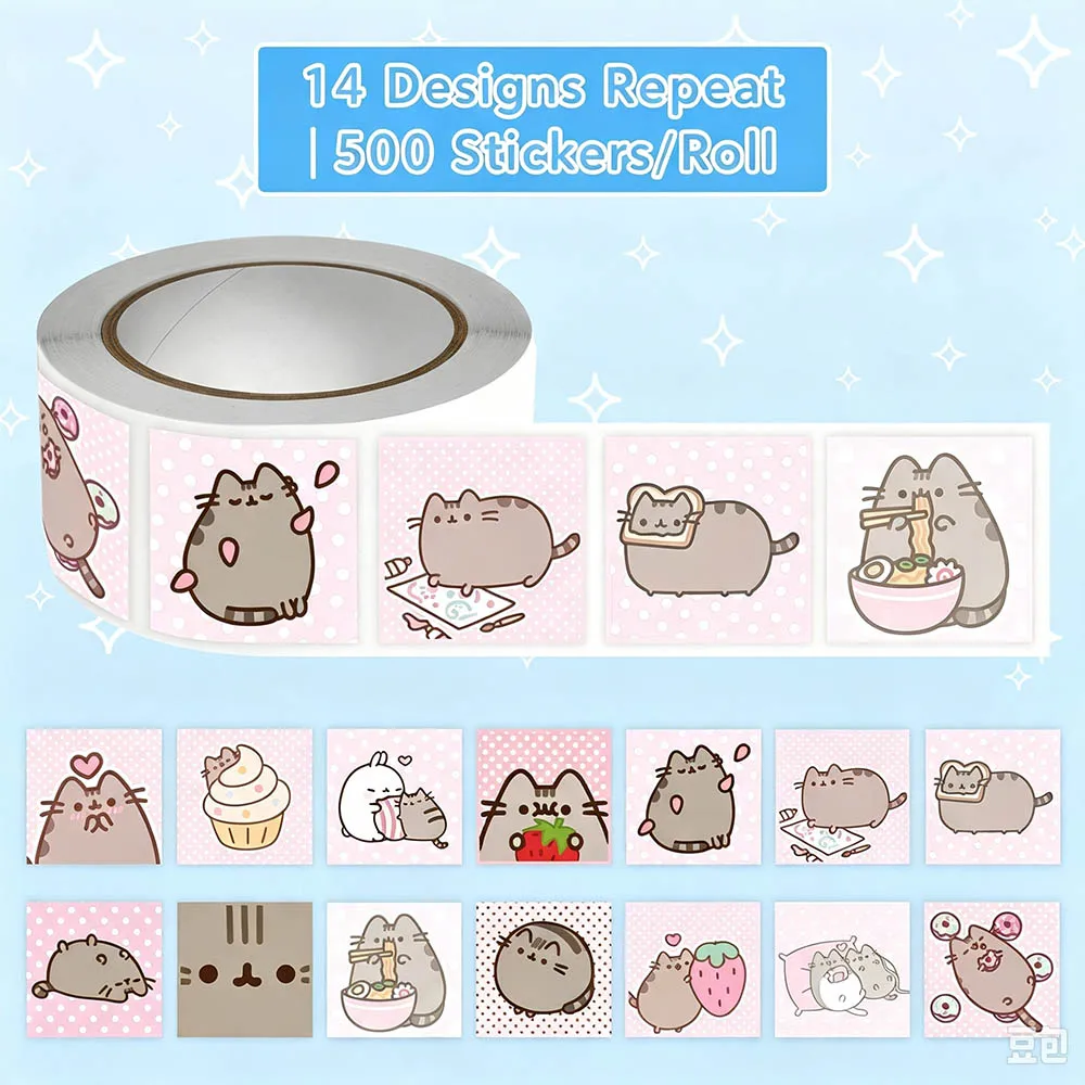 Hou 500pcs Pusheen Cartoon Cat - Books recension och pris