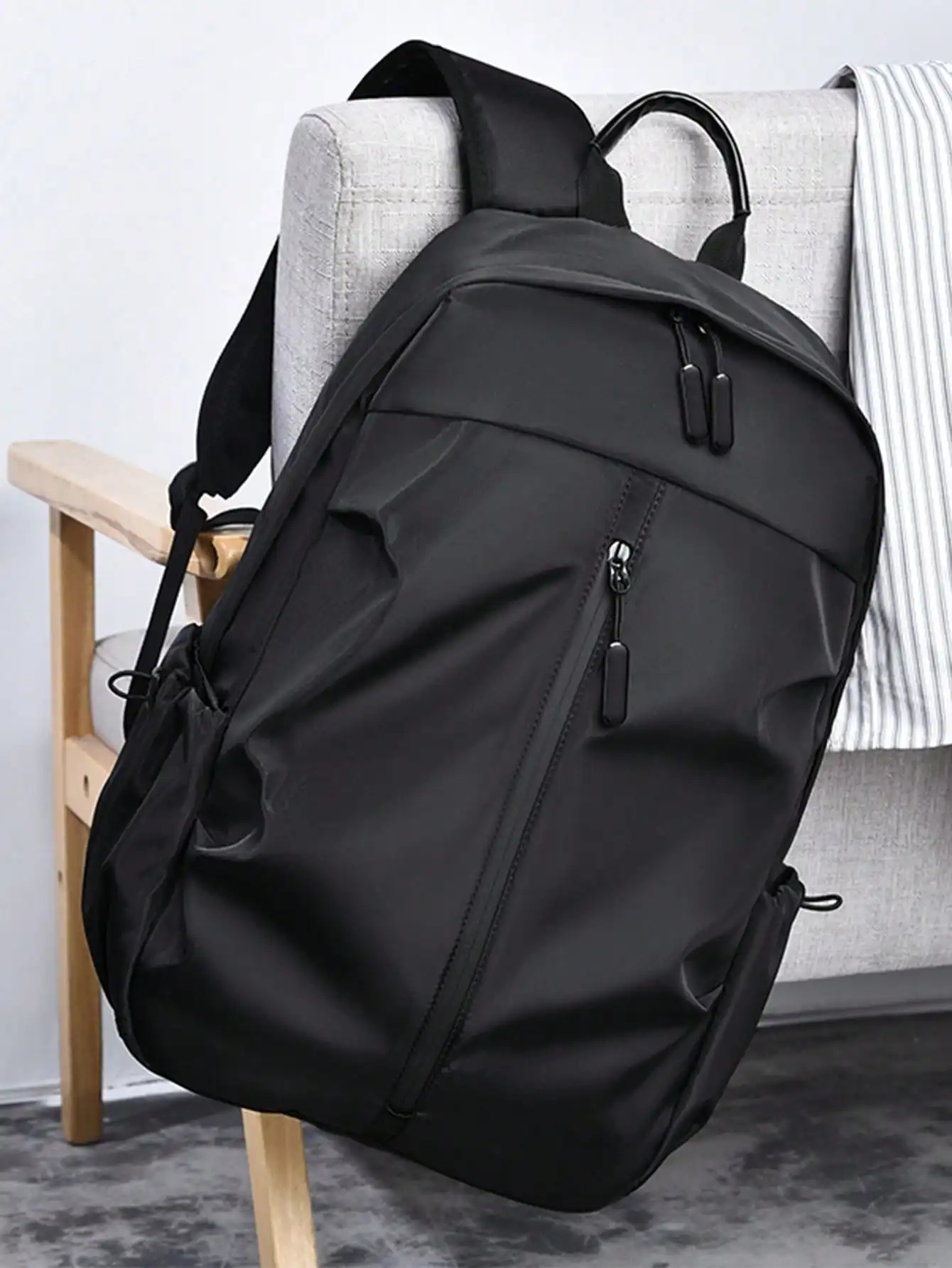 Unisex Nylon Backpack In Korea - Books recension och pris